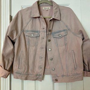 Madewell The Raglan Oversize Jean Jacket
